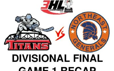 Titans blank Generals 5 – 0 to take one game lead in East Division Finals