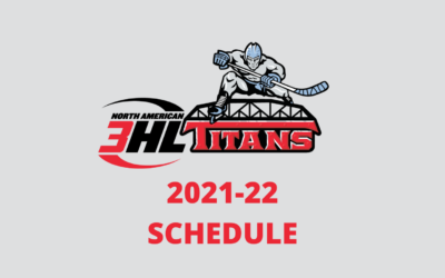 Titans & NA3HL announce 2021-22 Schedule